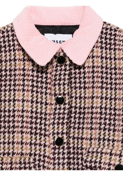 Giubbino con motivo pied de poule MSGM KIDS | F5MSJGCO139MS034